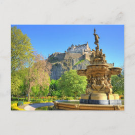 Edinburgh Castle, Schottland Postkarte