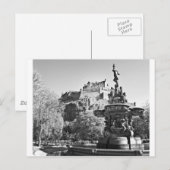 Edinburgh Castle, Schottland Postkarte (Vorne/Hinten)