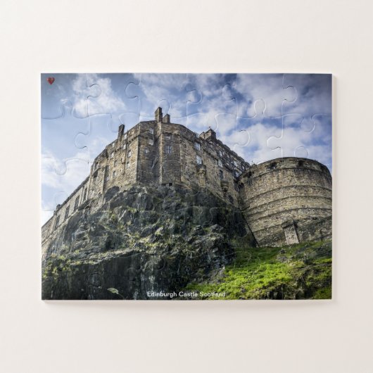 Edinburgh Castle Schottland Puzzle (Horizontal)