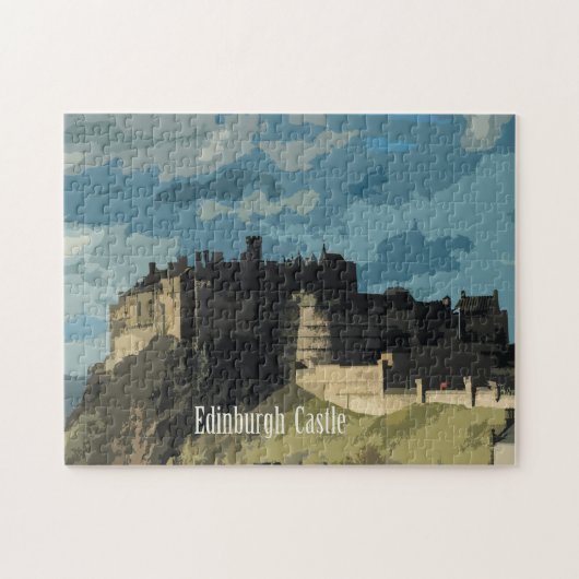 Edinburgh Castle, Schottland Puzzle (Horizontal)