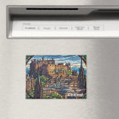 Edinburgh Castle Schottland Reise Magnet (In Situ (Geschirrspüler))