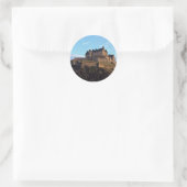 Edinburgh Castle, Schottland Runder Aufkleber (Tasche)
