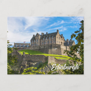Edinburgh Castle, Schottland, Vereinigtes Königrei Postkarte