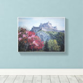 Edinburgh Castle, Schottland, von Pola.B.Alex Leinwanddruck (Insitu (Holzboden))