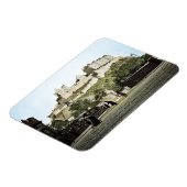 Edinburgh Castle Scotland 1910 Grassmarket Magnet (Linke Seite)