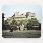 Edinburgh Castle Scotland 1910 Grassmarket Mousepad (Vorne)