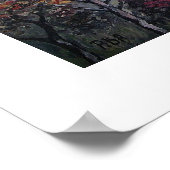 Edinburgh Castle Scotland Gemälde von Pola.B.Alex Poster (Ecke)