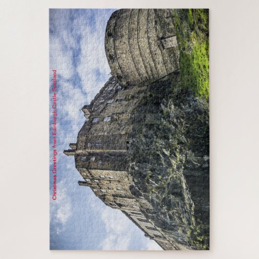 Edinburgh Castle Scotland Jigsaw Puzzle (Vertikal)