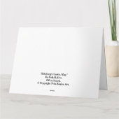 Edinburgh Castle Scotland Kunstwerke von Pola.B.Al Karte (Rückseite)