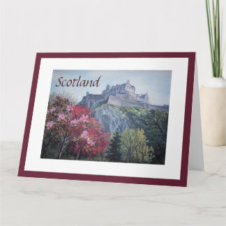 Edinburgh Castle Scotland Kunstwerke von Pola.B.Al Karte