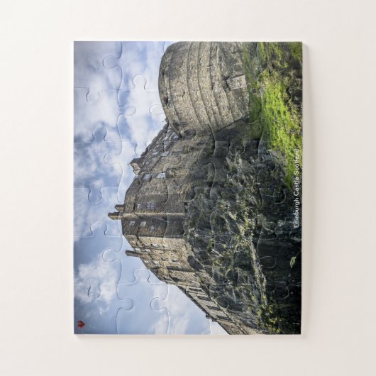 Edinburgh Castle Scotland Puzzle (Vertikal)