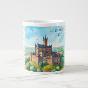Edinburgh Castle Scotland, Skotlandia Jumbo-Tasse