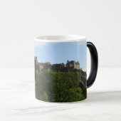 Edinburgh Castle Scotland Travel Souvenir Coffee Verwandlungstasse (VorderseiteRechts)