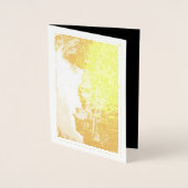 Edinburgh Castle Sepia Photograph Folienkarte (Vorderseite)