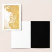 Edinburgh Castle Sepia Photograph Folienkarte (Anzeige)