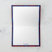 Edinburgh Castle Stewart/Stuart Clan Grußkarte Karte (Innenseite)