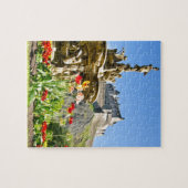 Edinburgh Castle und Ross Fossilien Puzzle (Horizontal)