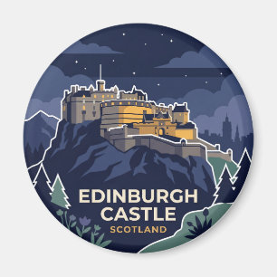 Edinburgh Castle Vereinigtes Königreich Magnet