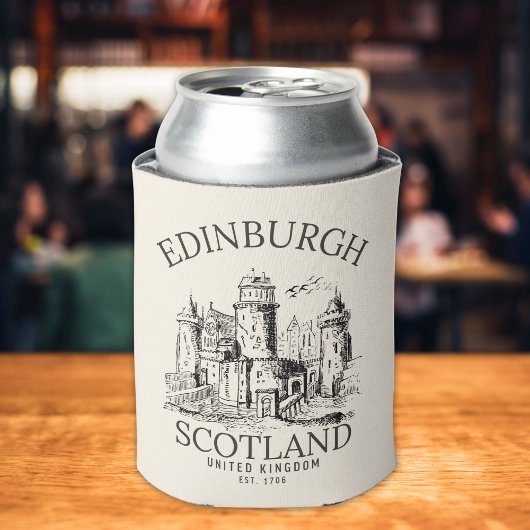 Edinburgh Castle | Vintage UK Travel  Dosenkühler