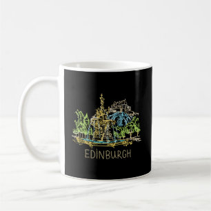 Edinburgh City Scotland UK Kaffeetasse