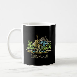 Edinburgh City Scotland UK Kaffeetasse