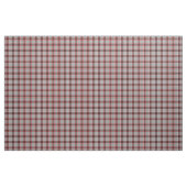Edinburgh City Tartan Kariert Grau Schwarz Stoff (Yard (91,4 cm))