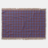 Edinburgh District Tartan Throw Blanket Decke (Vorderseite)