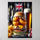 Edinburgh Eats: Pub Grub Glory 24x36 Poster (Vorne)