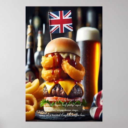Edinburgh Eats: Pub Grub Glory 24x36 Poster (Vorne)