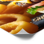 Edinburgh Eats: Pub Grub Glory Poster (Ecke)