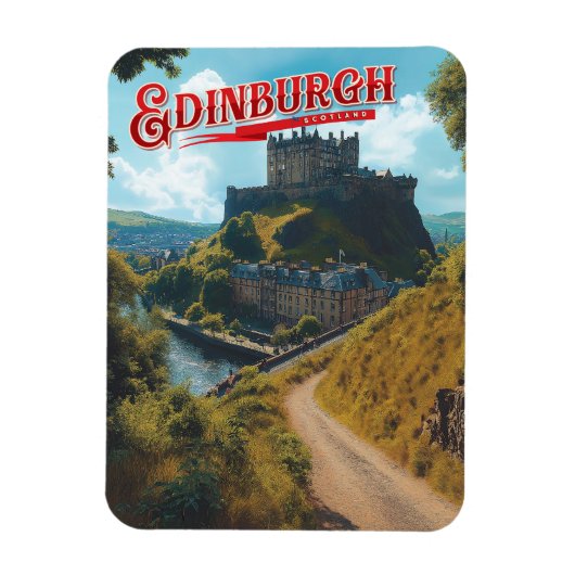 Edinburgh: Ein schottischer Misty Magnet (Vertikal)