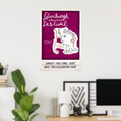 Edinburgh Festival Vintage Poster Drucke (Heimbüro)