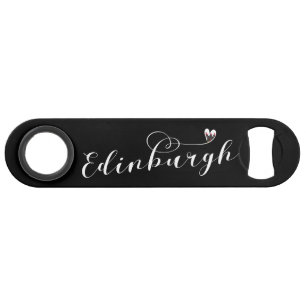 Edinburgh Flag Heart, Edinburgher Speed Flaschenöffner