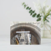 Edinburgh - Fleshmarket Nah Postkarte (Stehend Vorderseite)