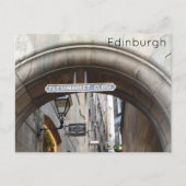 Edinburgh - Fleshmarket Nah Postkarte (Vorderseite)