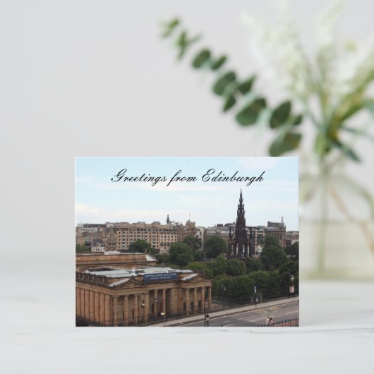 Edinburgh-Galerie Postkarte (Stehend Vorderseite)