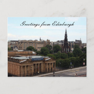 Edinburgh-Galerie Postkarte