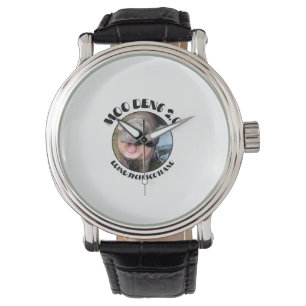 Edinburgh Hippo Pygmy in Schottland - Moo Deng 2.0 Armbanduhr