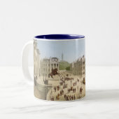Edinburgh im 19. Jahrhundert Zweifarbige Tasse (Vorderseite Links)