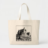 Edinburgh Jumbo Stoffbeutel (Vorne)