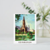 Edinburgh Kathedrale, Schottland, Vereinigtes Köni Postkarte (Stehend Vorderseite)