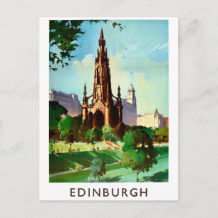 Edinburgh Kathedrale, Schottland, Vereinigtes Köni Postkarte