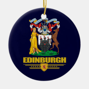 Edinburgh Keramik Ornament