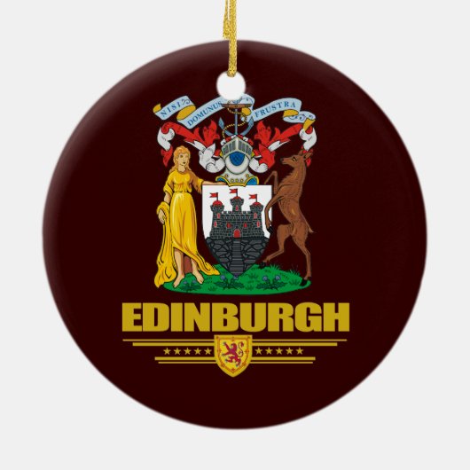 Edinburgh Keramik Ornament (Hinten)