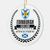 Edinburgh Keramik Ornament (Links)