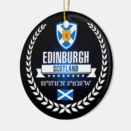 Edinburgh Keramik Ornament (Links)