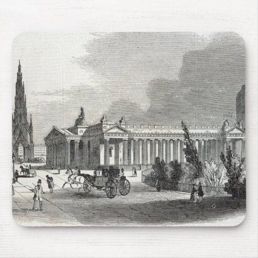 Edinburgh: Königliche Institution und Scott Mousepad (Vorne)