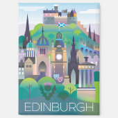 Edinburgh Kühlschrank Magnet (Vorderseite)