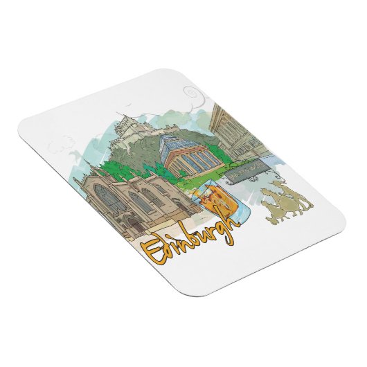 Edinburgh Magnet (Rechte Seite)