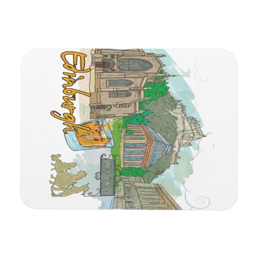 Edinburgh Magnet (Horizontal)